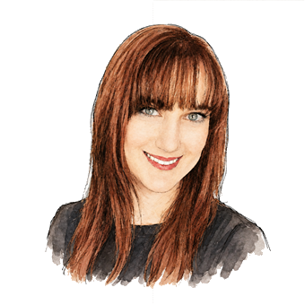 Marissa Goldberg, illustrated portrait